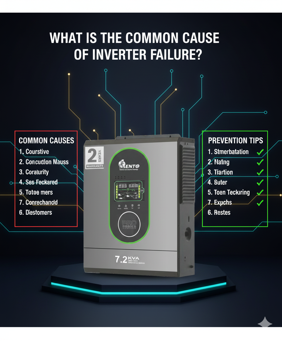 What Is the Common Cause of Inverter Failure?